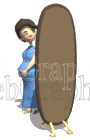 illustration - pregnantwomanmirrorsizingup-gif